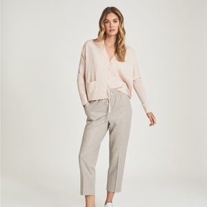 *REISS* Aisling  pink Alpaca Blend Cardigan